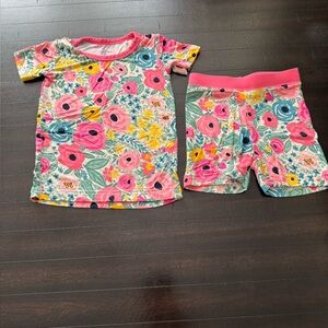 Little Sleepies 12-18 months Secret Garden 2-piece SS PJ set